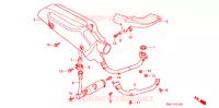 SILENCIEUX D'ECHAPPEMENT pour Honda EZ 90 SNOW de 1992