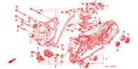 CARTER MOTEUR   POMPE A HUILE pour Honda 50 DIO SUMMER SPECIAL de 1992