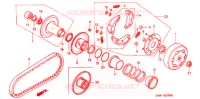 EMBRAYAGE pour Honda 50 DIO SUMMER SPECIAL de 1992