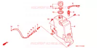 RESERVOIR D'HUILE pour Honda 50 DIO SUMMER SPECIAL de 1992