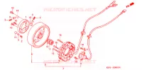 ALTERNATEUR pour Honda CH 125 SPACY de 1993