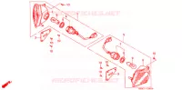 CLIGNOTANT pour Honda FUSION 250 de 1993