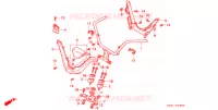 GUIDON   TE DE FOURCHE pour Honda FUSION 250 de 1993