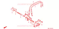 SOUPAPE D'ÉCHAPPEMENT pour Honda CRM 250 Without speed warning light de 1993