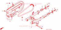 BRAS OSCILLANT pour Honda CUB EZ 90 de 1993