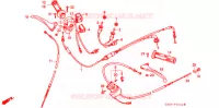COMMODO   LEVIER   CABLE pour Honda CUB EZ 90 de 1993