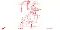 RESERVOIR D'HUILE pour Honda CUB EZ 90 de 1993