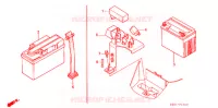 BATTERIE pour Honda TACT 50 STAND UP de 1993
