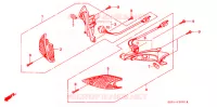 CLIGNOTANT AVANT (SZ50P/R/T) pour Honda TACT 50 STAND UP de 1993