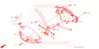 GUIDON   CARENAGE (SZ50P/R/T) pour Honda TACT 50 STAND UP de 1993