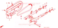 BRAS OSCILLANT pour Honda CUB EZ 90 de 1994