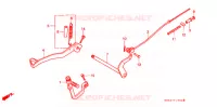 PEDALE pour Honda CUB EZ 90 de 1994