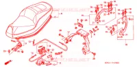 SELLE pour Honda FORESIGHT 250 de 1997