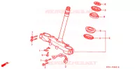 TE DE FOURCHE pour Honda SL 230 de 1997