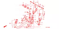 SILENCIEUX D'ECHAPPEMENT pour Honda V TWIN MAGNA 250 SPEED WARNING LIGHT de 1998
