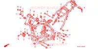 CADRE pour Honda CRM 250 de 1998