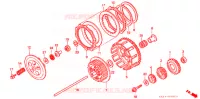 EMBRAYAGE pour Honda CRM 250 de 1998