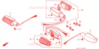 CLIGNOTANT pour Honda VTR 250 With speed warning light de 1998