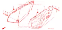 COUVERCLES LATERAUX pour Honda AFRICA TWIN 750 de 1994