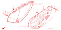 COUVERCLES LATERAUX pour Honda AFRICA TWIN 750 de 1994