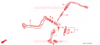 PEDALE pour Honda AFRICA TWIN 750 de 1994