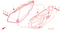 COUVERCLES LATERAUX pour Honda AFRICA TWIN 750 de 1997