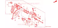 ETRIER DE FREIN ARRIERE pour Honda AFRICA TWIN 750 de 1997