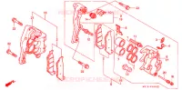 ETRIER DE FREIN AVANT pour Honda AFRICA TWIN 750 de 1997