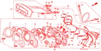 COMPTEUR pour Honda AFRICA TWIN 750 de 1998