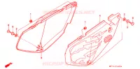 COUVERCLES LATERAUX pour Honda AFRICA TWIN 750 de 1998