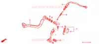 PEDALE pour Honda AFRICA TWIN 750 de 1998