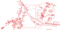 GUIDON   TE DE FOURCHE pour Honda AFRICA TWIN 750 de 1999