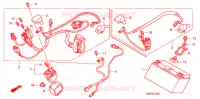 BATTERIE pour Honda CBF 600 FAIRING de 2010