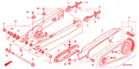 BRAS OSCILLANT pour Honda CBF 600 FAIRING de 2010