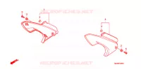 COUVERCLES LATERAUX pour Honda CBF 600 FAIRING de 2010