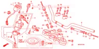 GUIDON   TE DE FOURCHE pour Honda CBF 600 FAIRING de 2010