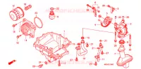 CARTER   POMPE   FILTRE A HUILE pour Honda CBF 600 FAIRING de 2010