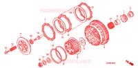 EMBRAYAGE pour Honda CBF 600 FAIRING de 2010