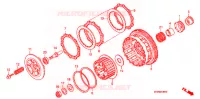 EMBRAYAGE pour Honda CBF 600 CARENEE ABS de 2010