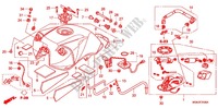 RESERVOIR A CARBURANT   POMPE A ESSENCE (CBF600S/SA) pour Honda CBF 600 CARENEE ABS de 2010