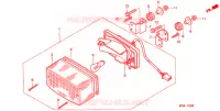 FEU ARRIERE pour Honda CB 500 34HP de 1996