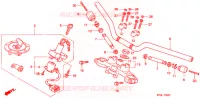 GUIDON   TE DE FOURCHE (1) pour Honda CB 500 34HP de 1996