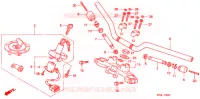GUIDON   TE DE FOURCHE (1) pour Honda CB 500 de 1998