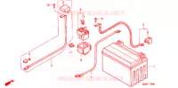 BATTERIE pour Honda CB 500 de 1999