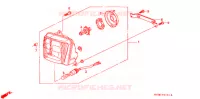 PHARE (2) pour Honda CB 500 de 1999