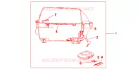 TOP CASE 45L pour Honda CB 500 de 1999