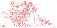 CADRE pour Honda CB 500 50HP de 1999