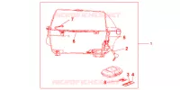 TOP CASE 45L pour Honda CB 500 50HP de 1999
