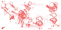 CARBURATEUR (PIECES CONSTITUTIVES) pour Honda CB 500 de 1999