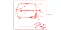 TOP CASE 45L pour Honda CB 500 de 2000